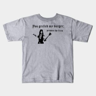 Inigo Montoya Burger Kids T-Shirt